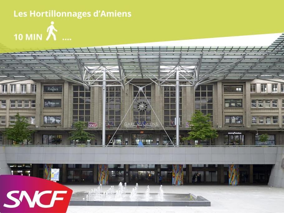 Magnifique 3 Chambres - Parking - Hyper Centre - Gare Amiens Buitenkant foto